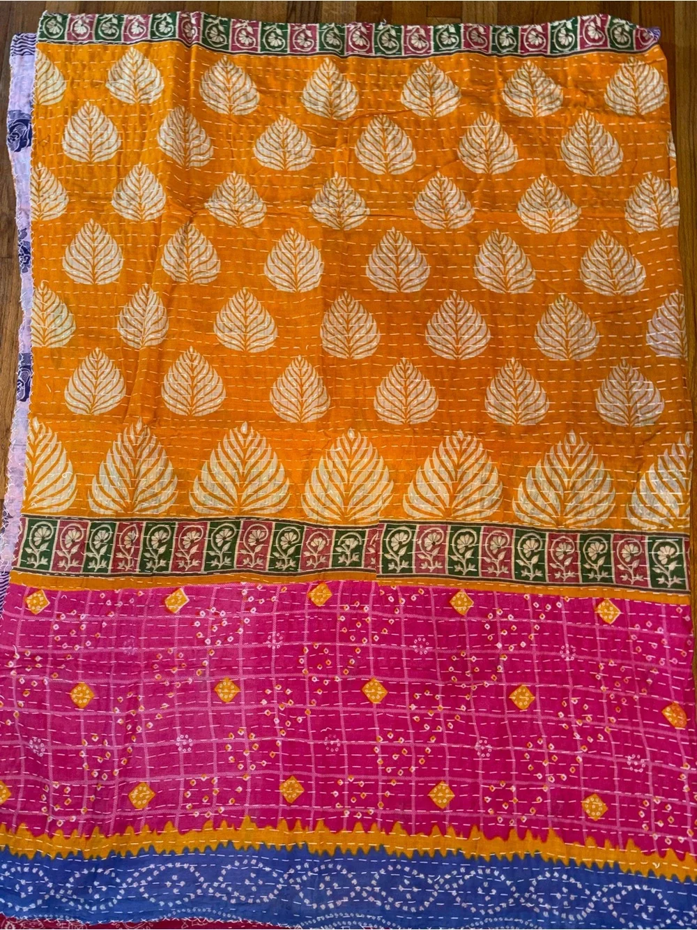 N/A hand stitched